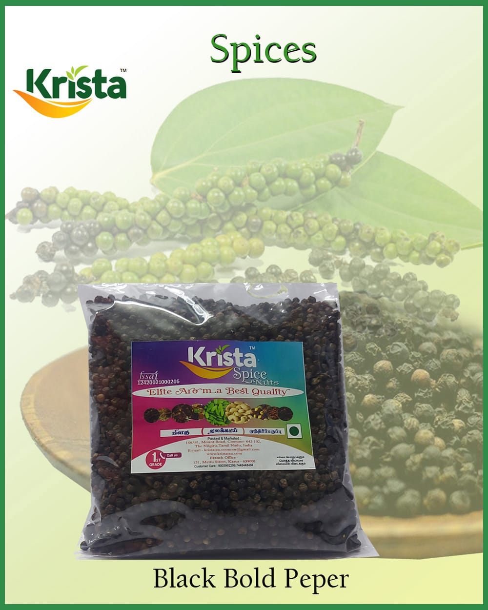 Black Bold Pepper